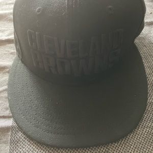 New Era Cleveland Browns fitted hat 7 3/8